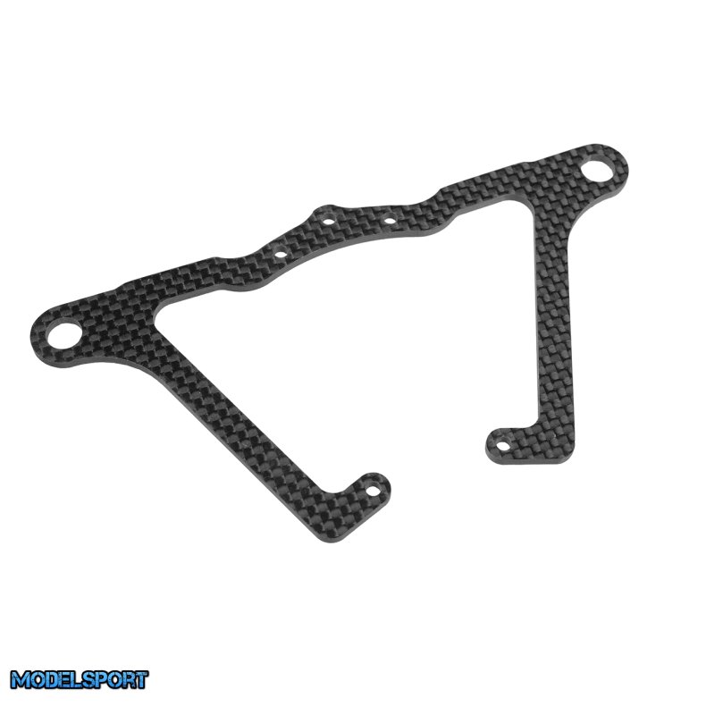 Team Corally - Front Suspension Arm FSX-10 - Lower - Carbon 2.5mm - 1 Pc