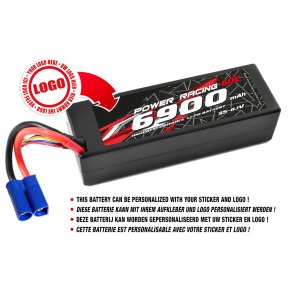 Private Label - Power Racing 60C - 6900Mah - 3S - 11,1V - EC-5 - Hard Case