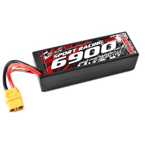 Team Corally - Power Racing 60C - 6900Mah - 3S - 11,1V - XT-90 - Hard Case