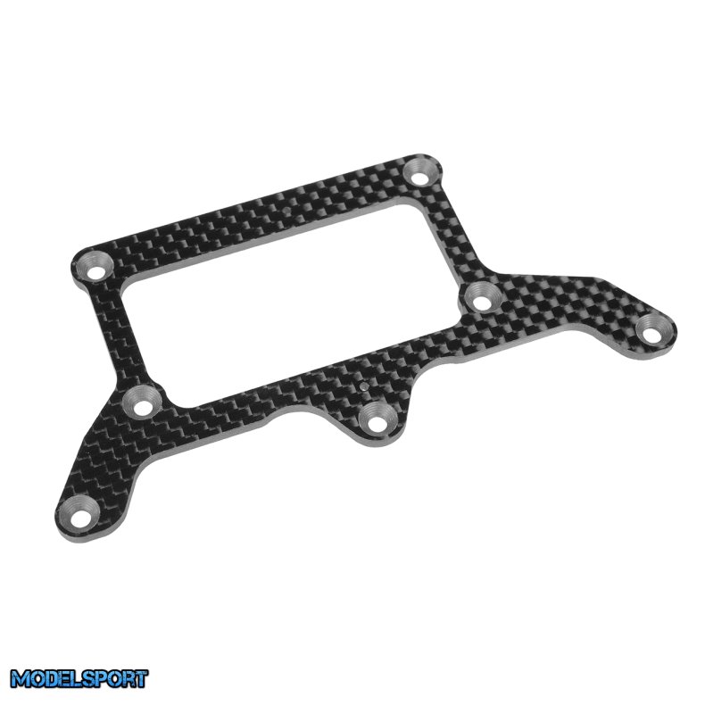 Team Corally - Rear Pod Lower Plate FSX-10 - Carbon 2.5mm - 1 Pc