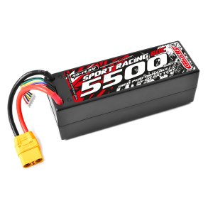 Team Corally - Power Racing 60C - 5500Mah - 4S - 14,8V - XT-90 - Hard Case