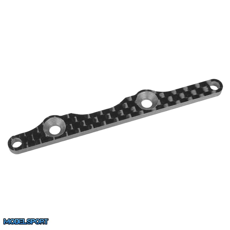 Team Corally - Rear Wing Bulkhead Plate FSX-10 - Carbon 2.5mm - 1 Pc