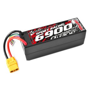 Team Corally - Power Racing 60C - 6900Mah - 4S - 14,8V - XT-90 - Hard Case