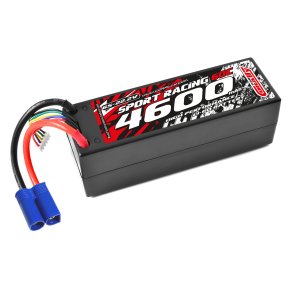 Team Corally - Power Racing 60C - 4600Mah - 6S - 22,2V - EC-5 - Hard Case