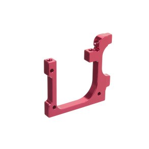 Team Corally - Alum. Rear Bulkhead Motor FSX-10 - SSX-10 - Left - 7075 T6 - 1 Pc