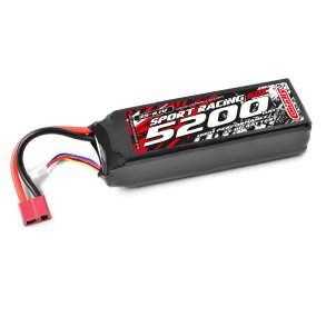 Team Corally - Power Racing 60C - 5200MAH - 3S - 11,1V - T-Plug - Semi-Soft Case