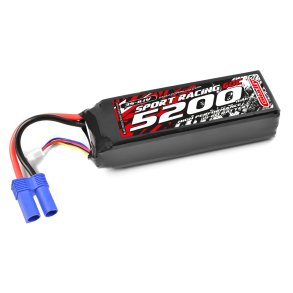 Team Corally - Power Racing 60C - 5200MAH - 3S - 11,1V - EC-5 - Semi-Soft Case