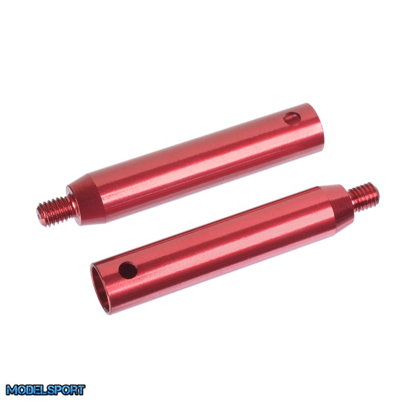 Team Corally - Alum. Side Linkage Damper Tube FSX-10 - 2 Pcs