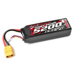Team Corally - Power Racing 60C - 5200MAH - 3S - 11,1V - XT-90 - Semi-Soft Case