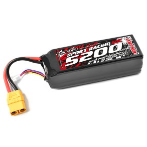 Team Corally - Power Racing 60C - 5200MAH - 4S - 14,8V - XT-90 - Semi-Soft Case