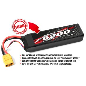 Private Label - Power Racing 60C - 6200Mah - 3S - 11,1V - XT-90 - Semi-Soft Case