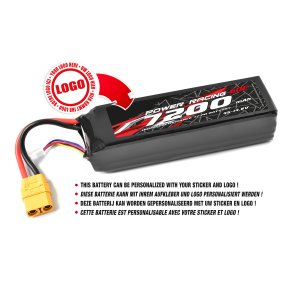 Private Label - Power Racing 60C - 7200Mah - 4S - 14,8V - XT-90 - Semi-Soft Case