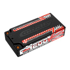 Team Corally - Voltax 120C LiPo Battery - 4200mAh - 7.4V - LCG Shorty 2S - 4mm Bullit