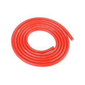 Team Corally - Ultra V+ Silicone Wire - Super Flexible - Red - 14AWG - 1018 / 0.05 Strands - OD� 3.5mm - 1m