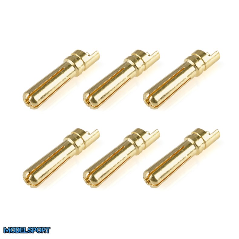 Team Corally 5.0mm Guldstik Hanstik (6 stk.) � C-50154