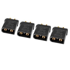 Team Corally - TC PRO Connector 3.5mm - Gold Plated Connectors - Reverse polarity protection - Female - 4 Pcs
