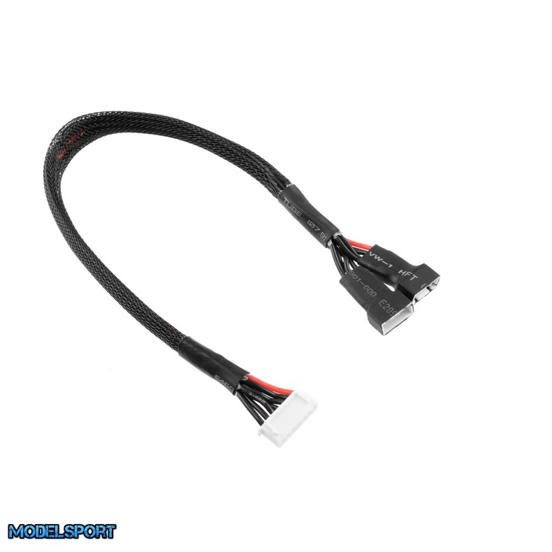 Team Corally - Balancer Lead 2X 3S - Battery 2X 3S XH Connector - Charger 6S XH Connector - Silicone Wire 22AWG - 30cm - 1 pc