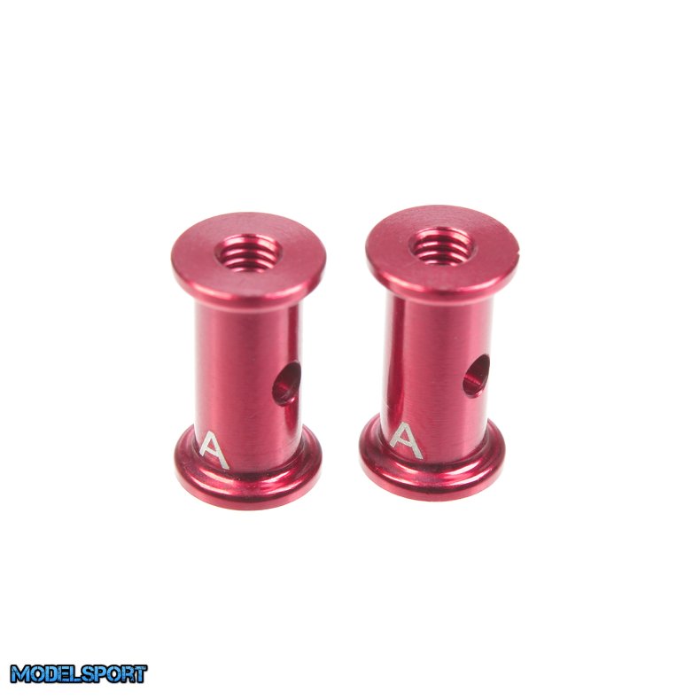 Team Corally - Alum. Spacer Holder - A - 12mm - 2 Pcs