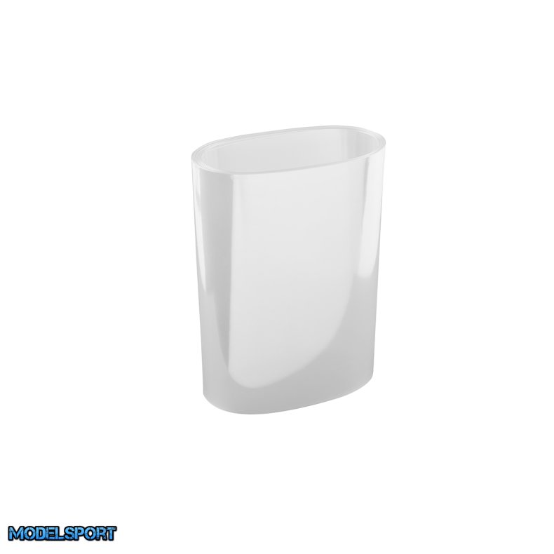 Team Corally - Shrink Tubing - 91mm - Transparant - 1m