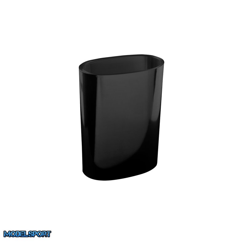 Team Corally - Shrink Tubing - 91mm - Black - 1m