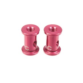 Team Corally - Alum. Spacer Holder - C - 10mm - 2 Pcs
