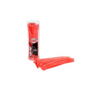 Team Corally - Strap-it - Cable Tie Raps - Red - 2.5x100mm - 50 pcs
