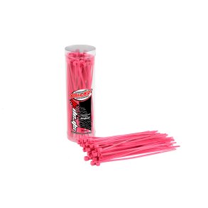 Team Corally - Strap-it - Cable Tie Raps - Pink - 2.5x100mm - 50 pcs