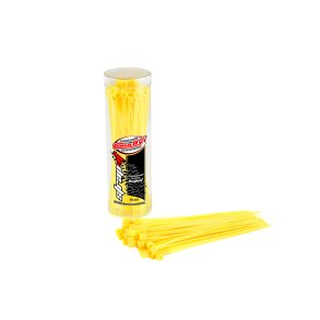 Team Corally - Strap-it - Cable Tie Raps - Yellow - 2.5x100mm - 50 pcs