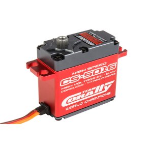 Team Corally - CS-5016 HV High Speed Servo - High Voltage - Coreless Motor - Titanium Gear - Ball Beared - Full Alloy Case