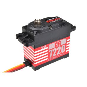 Varioprop - Digital Servo - CR-7220-MG V2 - Low Voltage - Core Motor - Metal Gear  20 Kg Torque