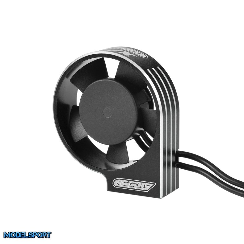 Team Corally - Ultra High Speed Cooling Fan XF-30 w/BEC connector - 30mm - Black - Silver