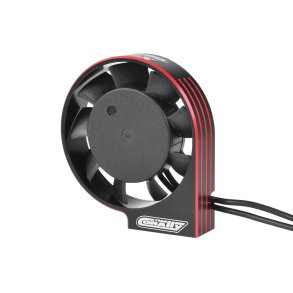 Team Corally - Ultra High Speed Cooling Fan XF-40 w/BEC connector - 40mm - Black - Red