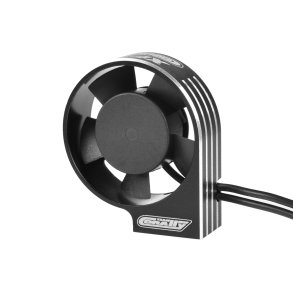 Team Corally - Ultra High Speed Cooling Fan XF-40 w/BEC connector - 40mm - Black - Silver