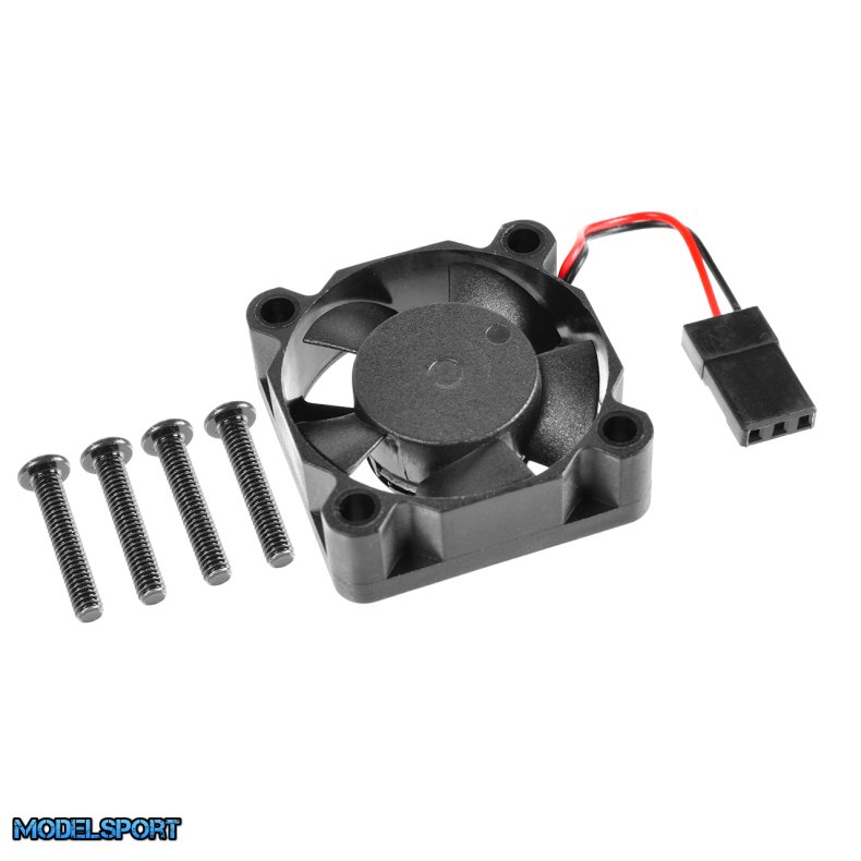 Team Corally - Torox 185 Cooling Fan 30mm - 5-6V - JR-3P Male Plug - 14000rpm