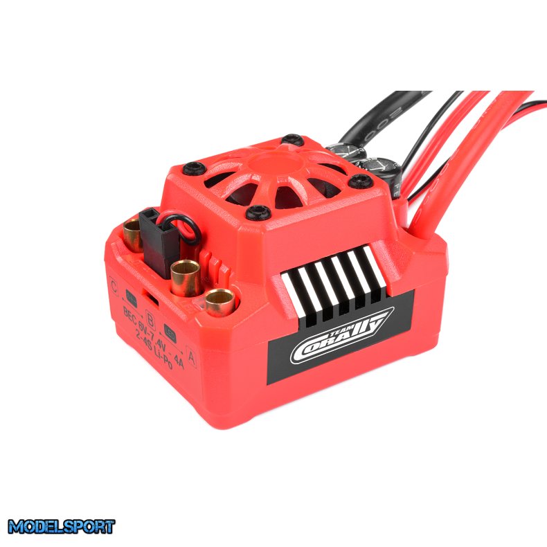 Team Corally - Speed Controller - Torox 135 - Brushless - 2-4S