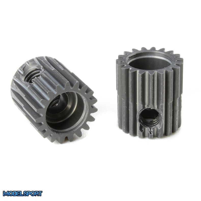 Team Corally - 64 DP Pinion - Short - Hard Anodised AL7075 - 19 Teeth - Shaft Dia. 3.17mm