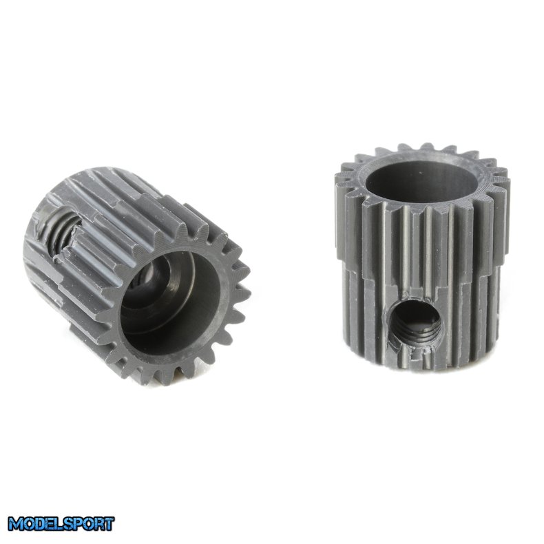 Team Corally - 64 DP Pinion - Short - Hard Anodised AL7075 - 20 Teeth - Shaft Dia. 3.17mm