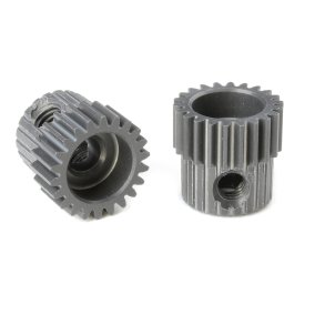 Team Corally - 64 DP Pinion - Short - Hard Anodised AL7075 - 22 Teeth - Shaft Dia. 3.17mm