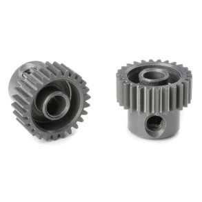 Team Corally - 64 DP Pinion - Short - Hard Anodised AL7075 - 26 Teeth - Shaft Dia. 3.17mm