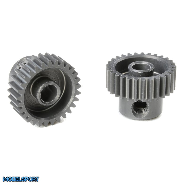 Team Corally - 64 DP Pinion - Short - Hard Anodised AL7075 - 29 Teeth - Shaft Dia. 3.17mm