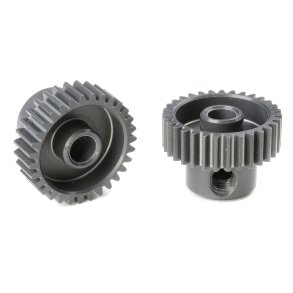Team Corally - 64 DP Pinion - Short - Hard Anodised AL7075 - 31 Teeth - Shaft Dia. 3.17mm