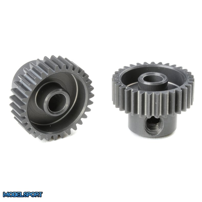 Team Corally - 64 DP Pinion - Short - Hard Anodised AL7075 - 31 Teeth - Shaft Dia. 3.17mm