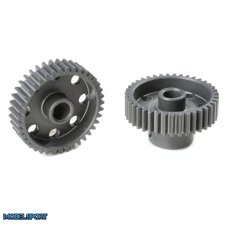 Team Corally - 64 DP Pinion - Short - Hard Anodised AL7075 - 39 Teeth - Shaft Dia. 3.17mm