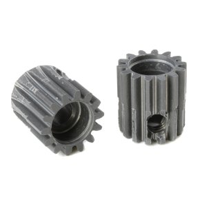 Team Corally - 48 DP Pinion - Short - Hard Anodised AL7075 - 14 Teeth - Shaft Dia. 3.17mm