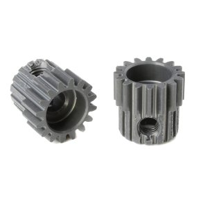 Team Corally - 48 DP Pinion - Short - Hard Anodised AL7075 - 16 Teeth - Shaft Dia. 3.17mm