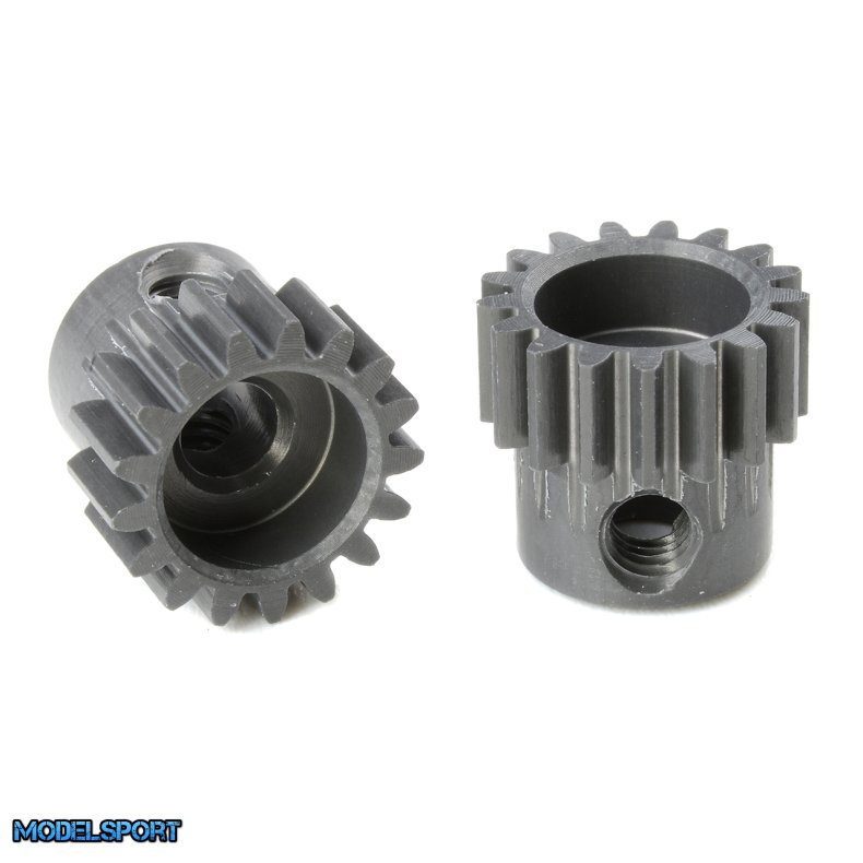 Team Corally - 48 DP Pinion - Short - Hard Anodised AL7075 - 17 Teeth - Shaft Dia. 3.17mm