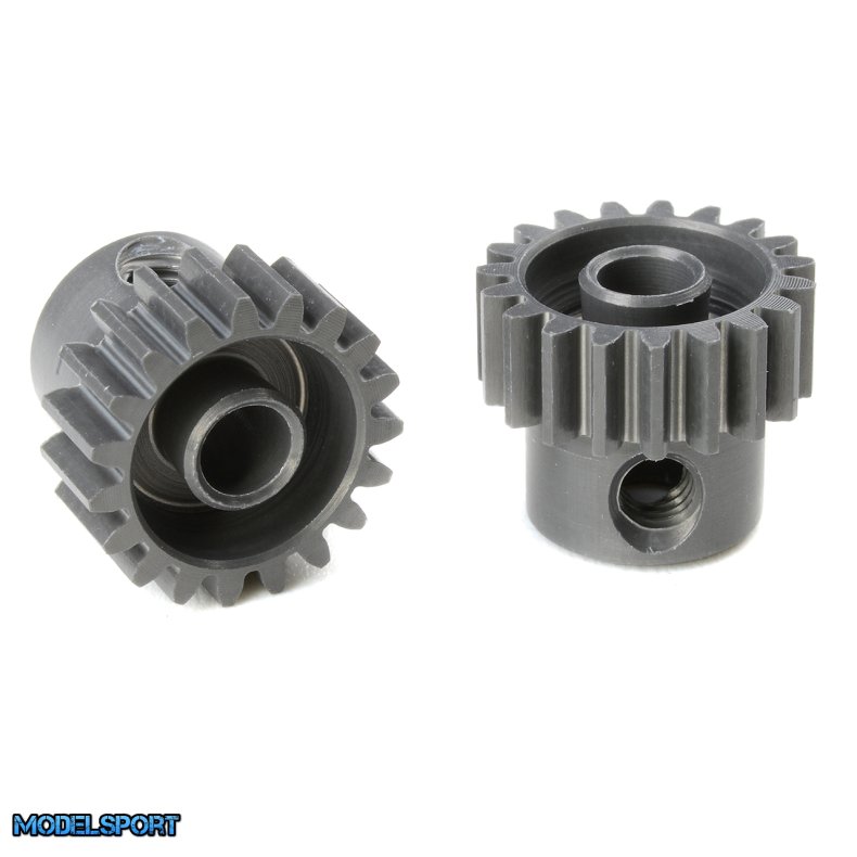 Team Corally - 48 DP Pinion - Short - Hard Anodised AL7075 - 19 Teeth - Shaft Dia. 3.17mm