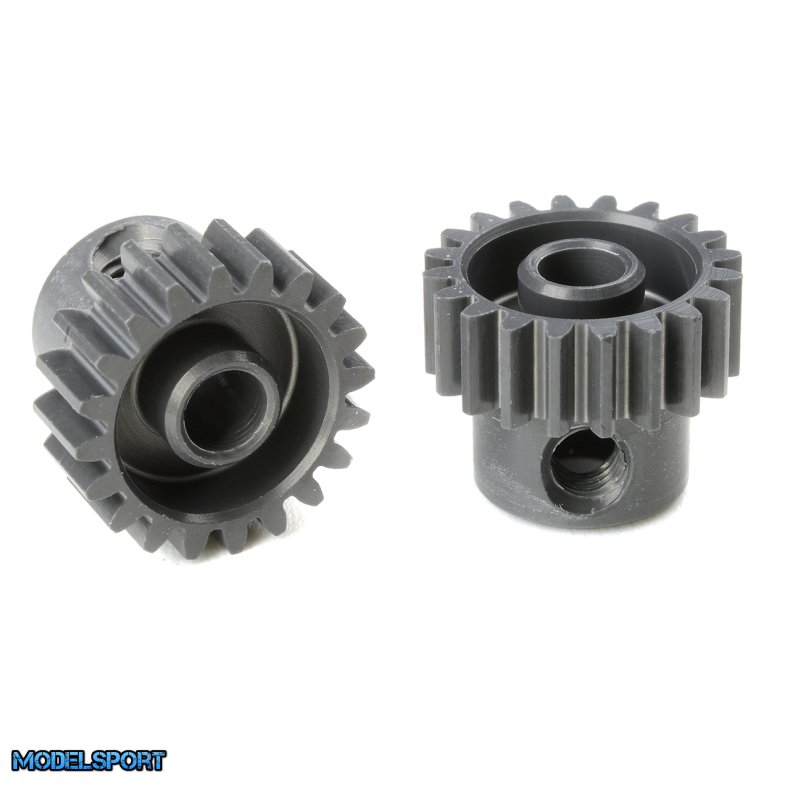 Team Corally - 48 DP Pinion - Short - Hard Anodised AL7075 - 20 Teeth - Shaft Dia. 3.17mm