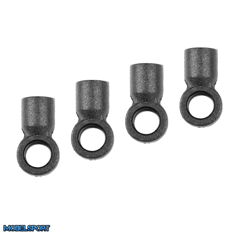 Team Corally - Ball Joint - Alum. Side Linkage Damper Tube - 4 Pcs