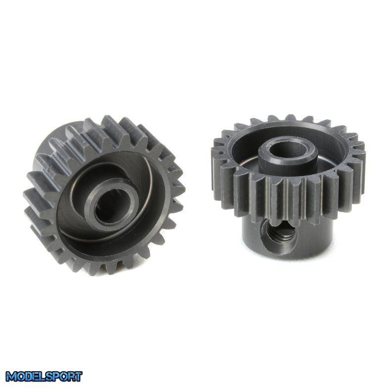 Team Corally - 48 DP Pinion - Short - Hard Anodised AL7075 - 23 Teeth - Shaft Dia. 3.17mm